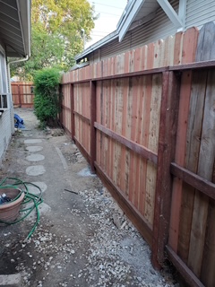 Wooden Fence Work